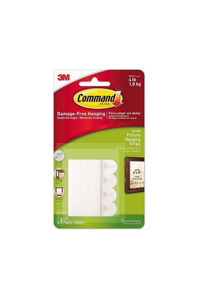 3M Command Small Picture Hanging Strips (8 Pc.)