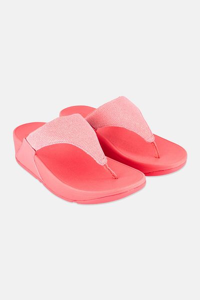 Fitflop صندل نسائي سهل الارتداء، مرجاني وردي