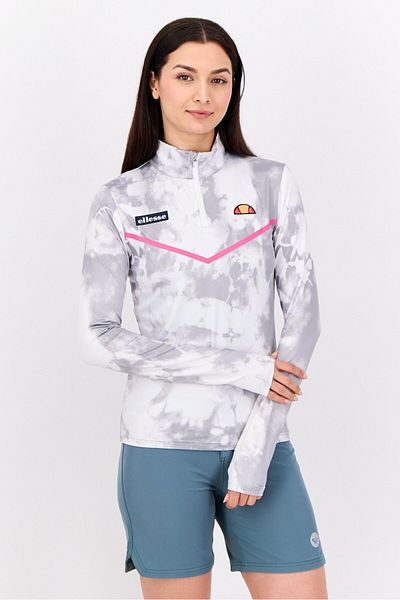 Ellesse Women Brand Logo Long Sleeve Rash Guard, Multicolor