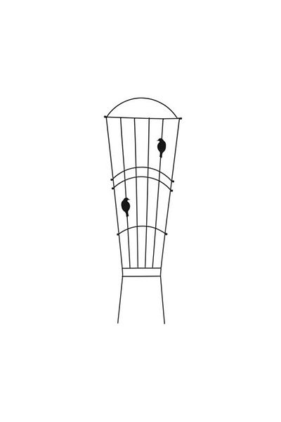 08 artvin gazozu Metal Plant Stand, Garden, 40x117 Cm, Chomik