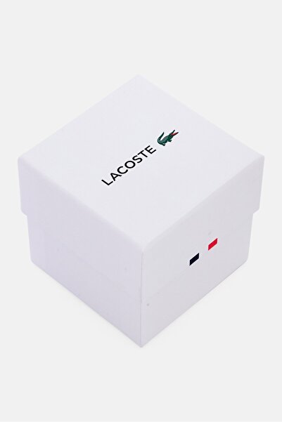 Lacoste Men 2011296 Round Analog Watch 44 mm, Black