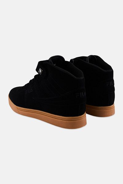 FILA Men Vulc 13 Gum High Cut Velcro Closure Outdoor Shoes, Black