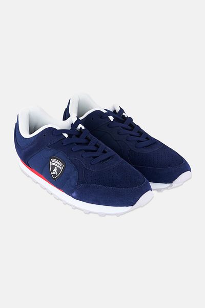 Lamborghini Men Lace Up Casual Shoes, Navy