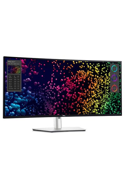 Dell Monitor IPS LED Dell 39.7" U4025QW, 5120 x 2160, HDMI, DisplayPort, Ecran curbat, Boxe (Argintiu)