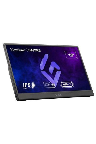 ViewSonic Monitor Portabil Gaming IPS LED ViewSonic 15.6" VX1654, Full HD (1920 x 1080),144 Hz, 4.67 ms