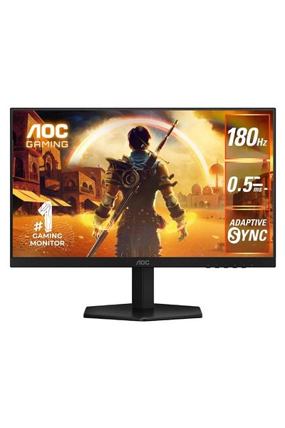 Aoc Monitor Gaming Fast IPS LED AOC 27" 27G42E, Full HD (1920 x 1080), HDMI, DisplayPort, 180 Hz, 0,5 ms