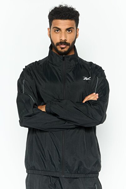 Reebok Men Sportwear Fit Outdoor Tracksuit, Black