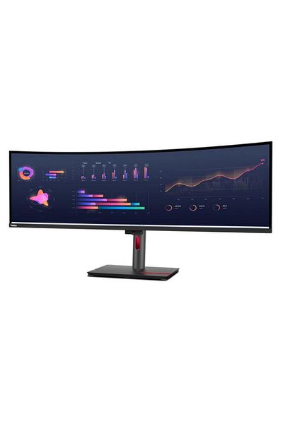 LENOVO Monitor IPS LED Lenovo ThinkVision 49" P49w-30, DQHD (5120x1440), HDMI, DisplayPort, Ecran Curbat