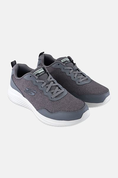 SKECHERS Men Ultra Flex 3,0 - Doclan Lace Up Running Shoes, Charcoal