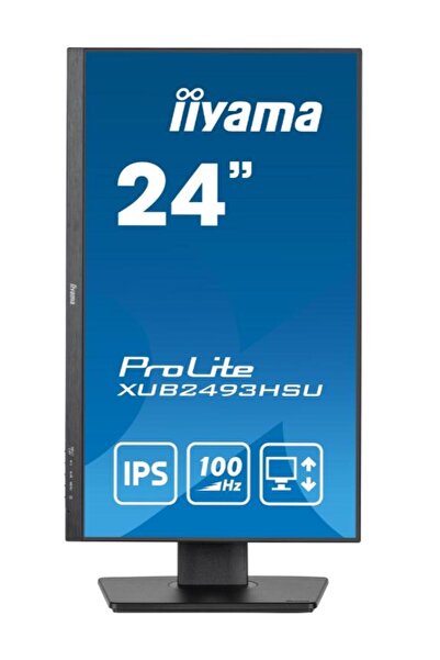 IIYAMA Monitor IPS LED iiyama ProLite 23.8" XUB2493HSU-B7, Full HD (1920 x 1080), HDMI, DisplayPort, Boxe