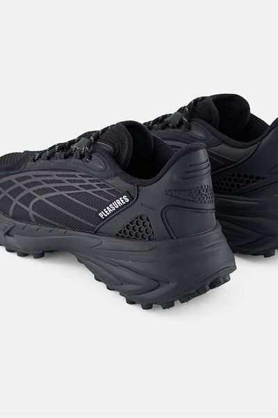 Puma X Pleasures Men Spirex Lace Up Outdoors Shoes, Black