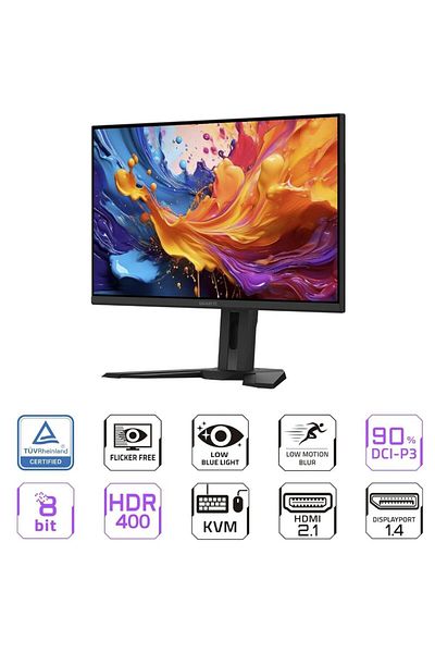 Gigabyte Monitor Gaming IPS LED Gigabyte 31.5" M32UP, UHD (3840 x 2160), HDMI, Boxe, 160 Hz, 1 ms (Negru)