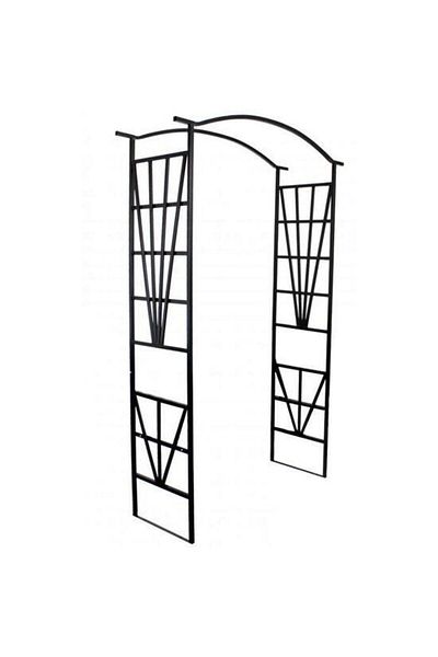 08 artvin gazozu Metal arch, pergola, for garden, 114x45x208 cm