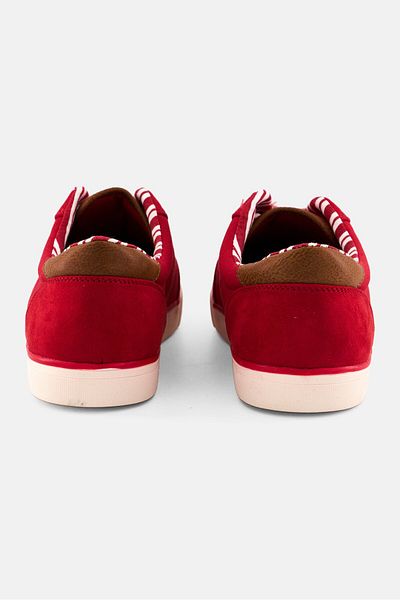 Club Room Men Cameron Lace Up Casual Shoes, Red