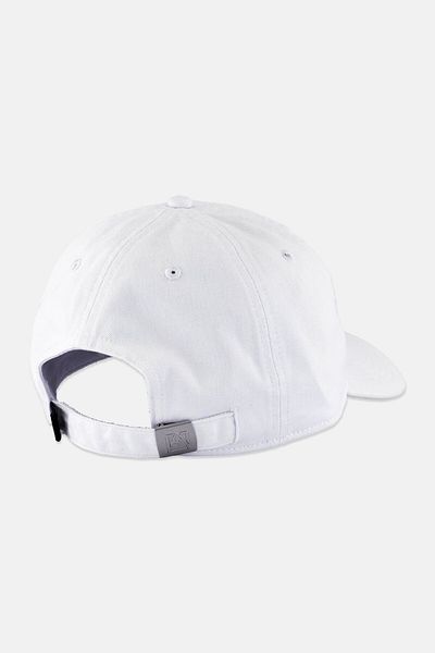 Avalanche Men Brand Logo Adjustable Cap, White