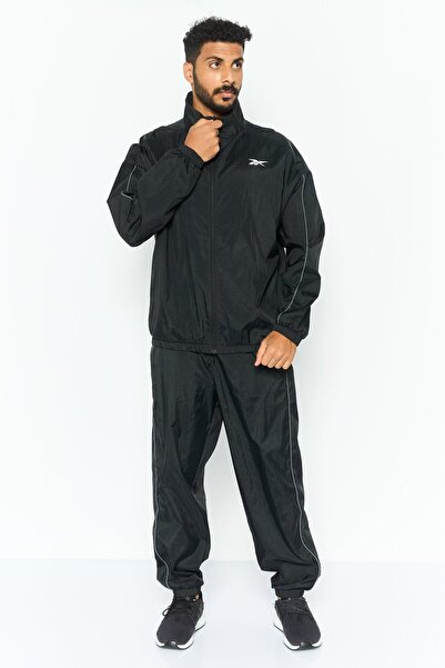 Reebok Men Sportwear Fit Outdoor Tracksuit, Black
