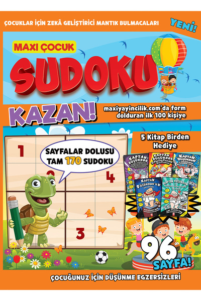 MAXİ Maxi Çocuk Sudoku 010