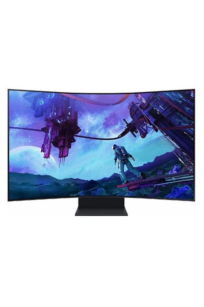 Samsung Monitor Gaming VA MiniLED Samsung Odyssey Ark 55" S55CG970NU, UHD (3840 x 2160), curbat Ecran, 165 Hz
