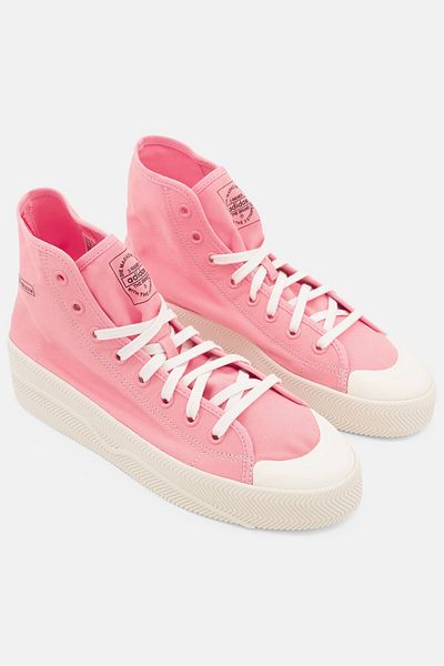 adidas Women Lace Up Nizza Outdoor Shoes, Pink