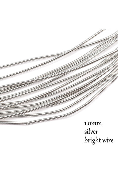 Choice bright wire-silver French Bullion Wire French Coil Embroidery Silk Thread Sewing DIY Accessories Je