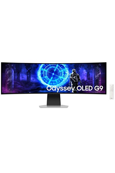 Samsung 49 inç Odyssey OLED G9 G95SD, DQHD (5.120 x 1.440), oyun monitörü, PC...