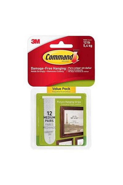 3M Command Picture Hanging Strips (12 Pc.)
