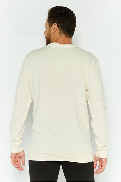 Puma Men Sportwear Fit Long Sleeve Outdoor Sweatshirt, Beige