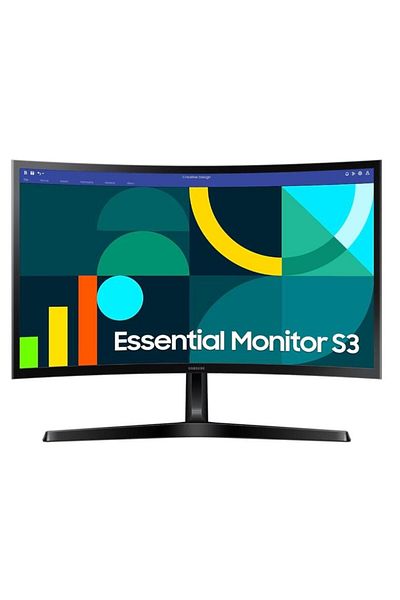 Samsung Monitor VA LED Samsung 24" LS24D366GAUXEN, Full HD (1920 x 1080), Ecran curbat, 100 Hz, 4 ms (Negru)
