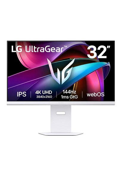 LG Monitor Gaming IPS LED LG 31.5" 32G810SA-W, UHD (3840 x 2160), HDMI, Pivot, Boxe, 144 Hz, 1 ms (Alb)