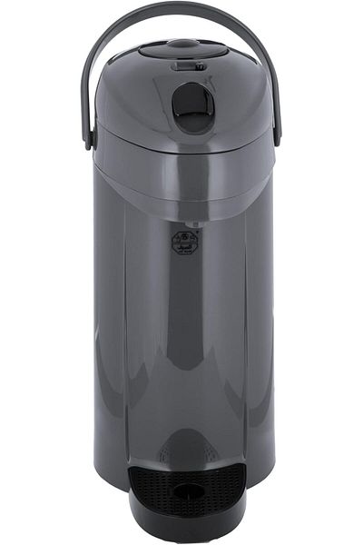 ALSAIF Coffee And Tea Vacuum Flask Large Capacity And Secure Locking System, Size 1.9l, Grey
