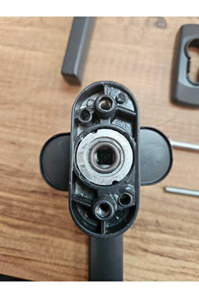 Windoform Belgrade Acoustic Double Sided Rosette Door and Window Handle Anthracite