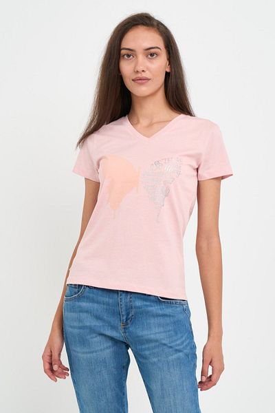 Kenvelo Tricou dama cu imprimeu grafic fluture
