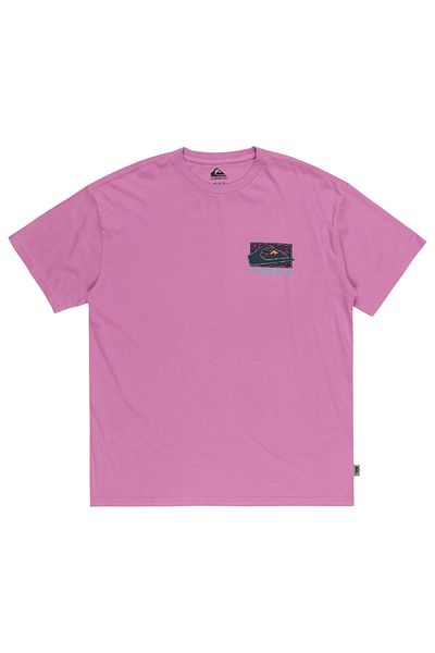 Quiksilver Ανδρικό ροζ μπλουζάκι Spin Cycle Ανδρικό μπλουζάκι Eqyzt07653