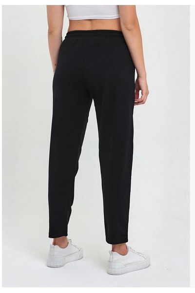 UYN SPORT Black Straight Leg Oversize Fit Comfortable Wear Sweatpants