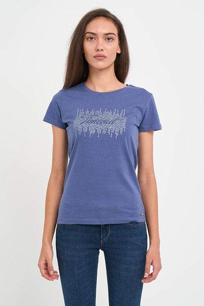 Timeout Tricou dama cu imprimeu grafic si logo