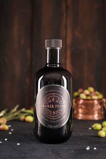 RUBER FOSSA EXTRA VIRGIN OLIVE OIL İlk Soğuk Baskı / Erken Hasat Natürel Sızm...