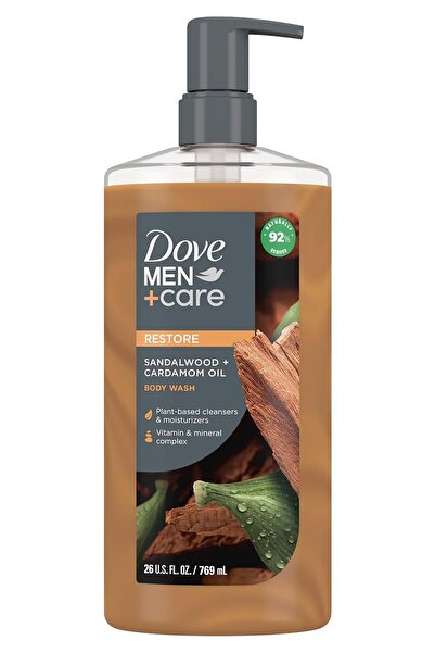 Dove Men Sandal Ağacı ve Kakule Yağlı Erkek Duş Jeli 769ML