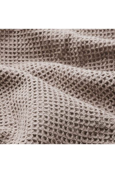 IKEA Vallasån Washcloth 30x30 Cm Light Grey/brown – Fast-drying Cotton/viscose Towel
