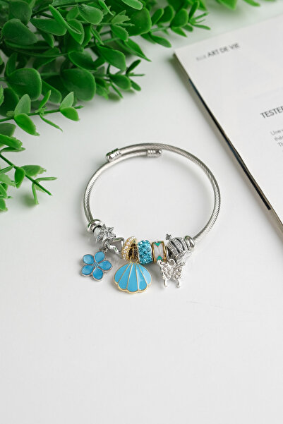 Jack Ferrero ÇELİK RENK ATMAZ KELEPÇE FİGÜRLÜ BİLEKLİK (FİGÜRLER KARIŞIK GELM...