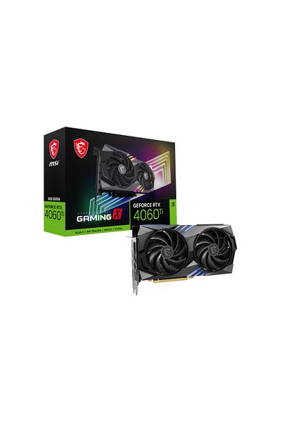 MSI Placă grafică Geforce Rtx 4060 Ti Gaming X 8g Gddr6 128bit Dx12 Dlss 3 Gaming
