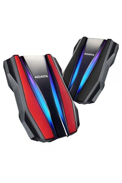 Adata HDD extern ADATA HD770G, 2TB, USB 3.2 (Rosu)