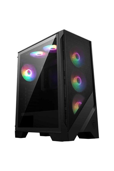 MSI MSI MAG FORGE 120A B65 Case, Mid Tower, 650W Power Supply (Black)