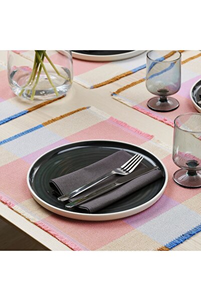 IKEA STRANDFLOKA Place mat, Pattern/multicolour, 45 x 35 cm