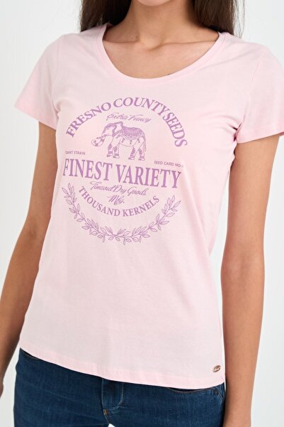 Timeout Women's T-shirt with graphic text and logo print