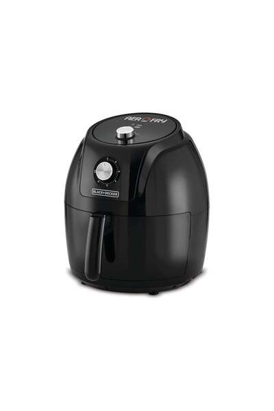 Black&Decker مقلاة هوائية كبيرة الحجم بقوة 1800 واط مع تقنية الحمل الحراري السريع، سعة 5.6 لتر