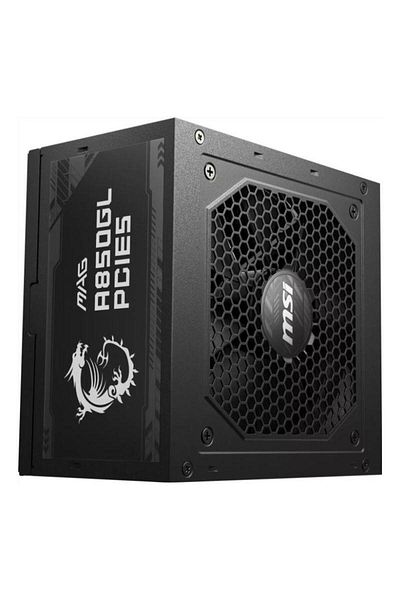 MSI MSI MAG A850GL PCIE5, 80+ Gold, 850W Power Supply