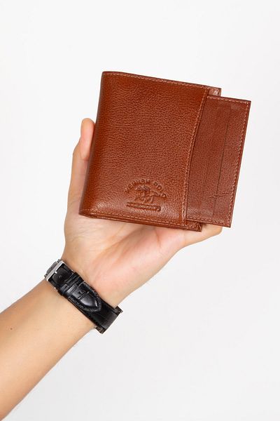 Newish Men's Genuine Leather Wallet and Card Holder