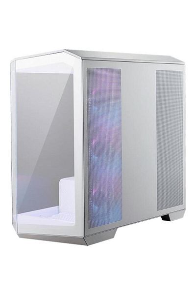MSI MSI MAG PANO M100R PZ Case, Mini Tower, Without Power Supply, mATX, mITX (White)