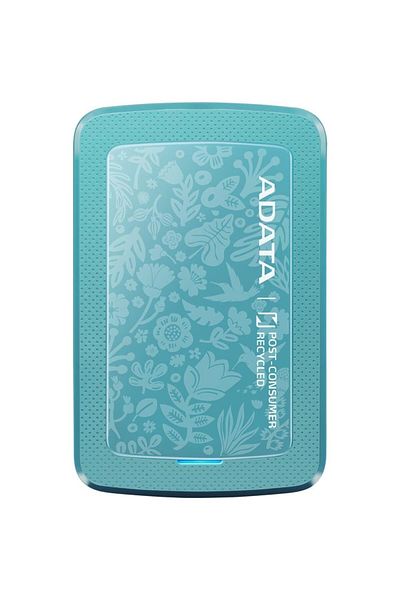 Adata HDD extern ADATA HC300 ECO 1TB, Shock Sensor, 2.5", USB 3.2, Slim, Eco-friendly (Verde)