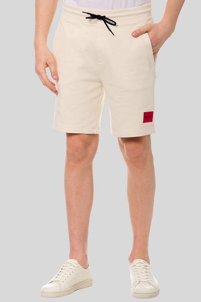 HUGO Regular Fit Men's Bermuda Shorts White